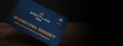 breitling international warranty card|breitling warranty card replacement.